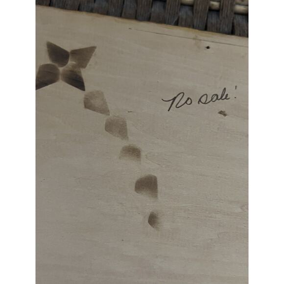 Pyrography by Don Worden 1978 Rustic Cabin in the Woods Wood Folk Art - Picture 10 of 10